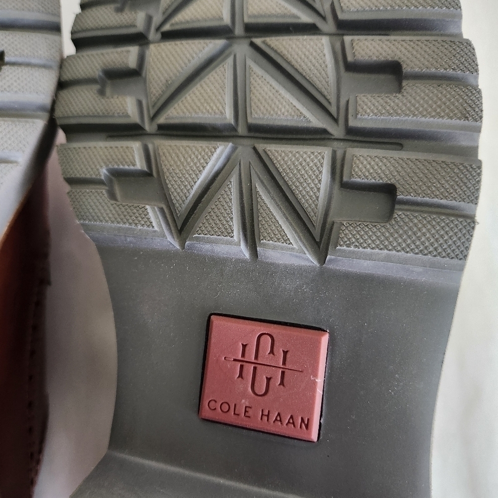 Cole Haan Men's American Classics Longwing Oxfords Brown 10.5 M work Careerwear - Picture 3 of 13